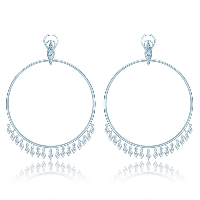 Earrings-Hoops silver 925 KOJEWELRY 11100