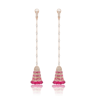 Tassel earrings LUXURY silver 925  KOJEWELRY 40426R