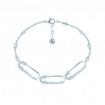 Leg bracelet 3 Pins silver 925 KOJEWELRY 610247